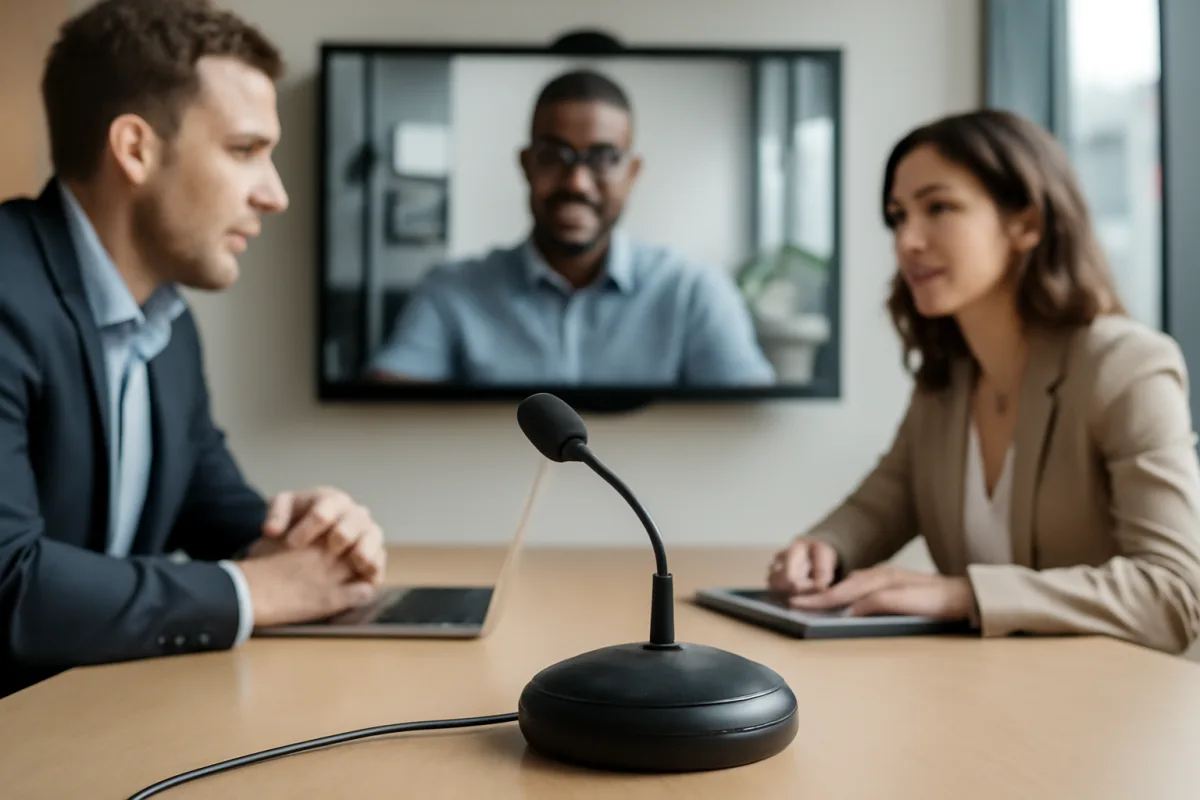 Dispositivi per videoconferenze in azienda: la microfonia che migliora davvero la comunicazione