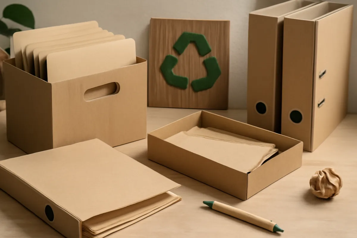 Materiali per l’archiviazione riciclabili: riduci rifiuti e costi con questi strumenti efficienti