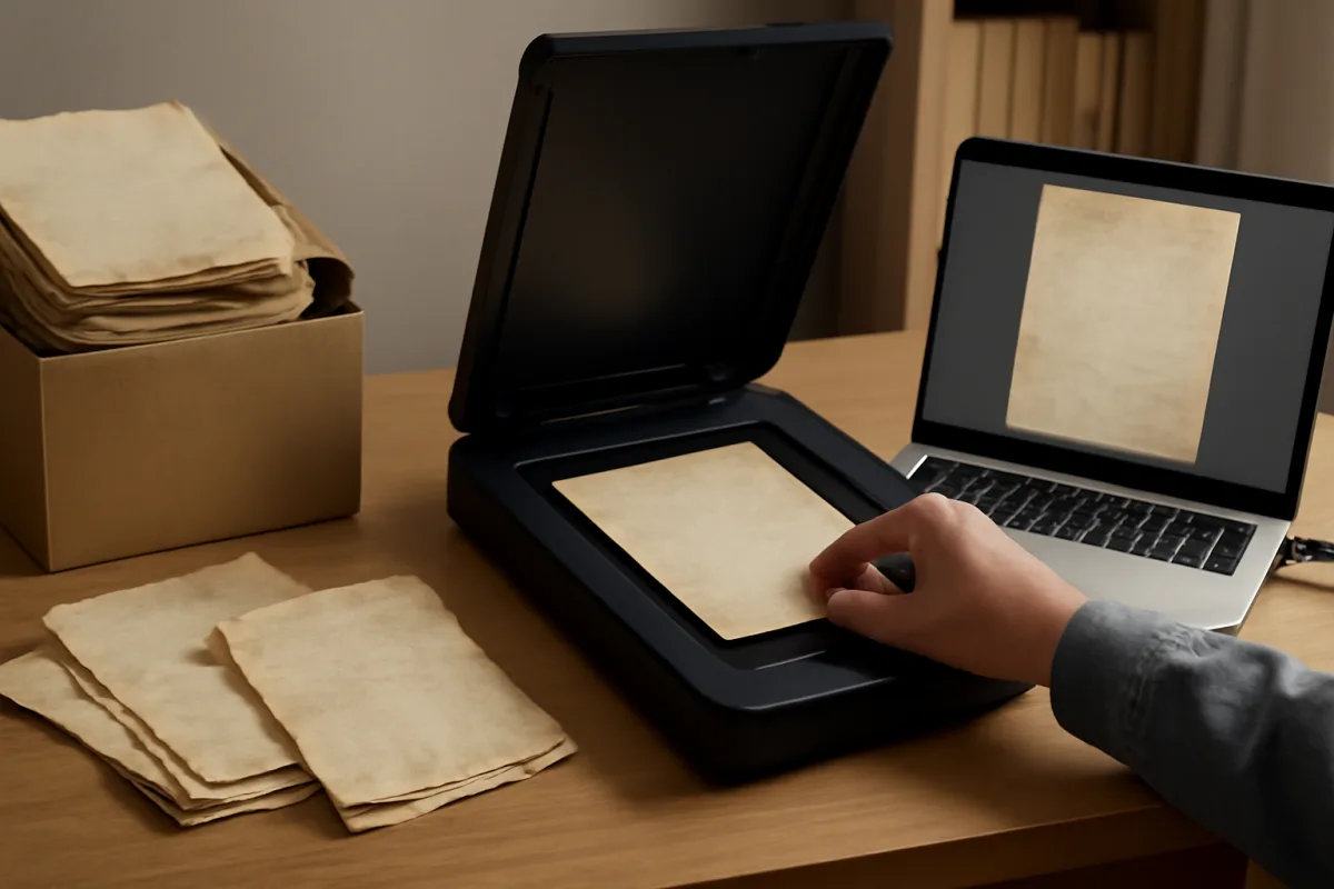 Come digitalizzare e archiviare vecchi documenti cartacei: soluzioni a basso costo