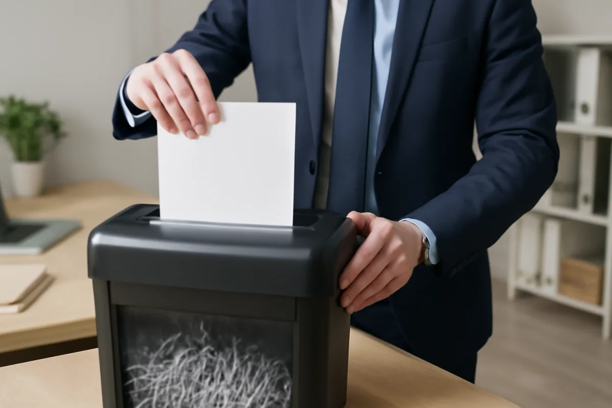 Migliori distruggi documenti per ufficio: proteggi dati sensibili in pochi minuti