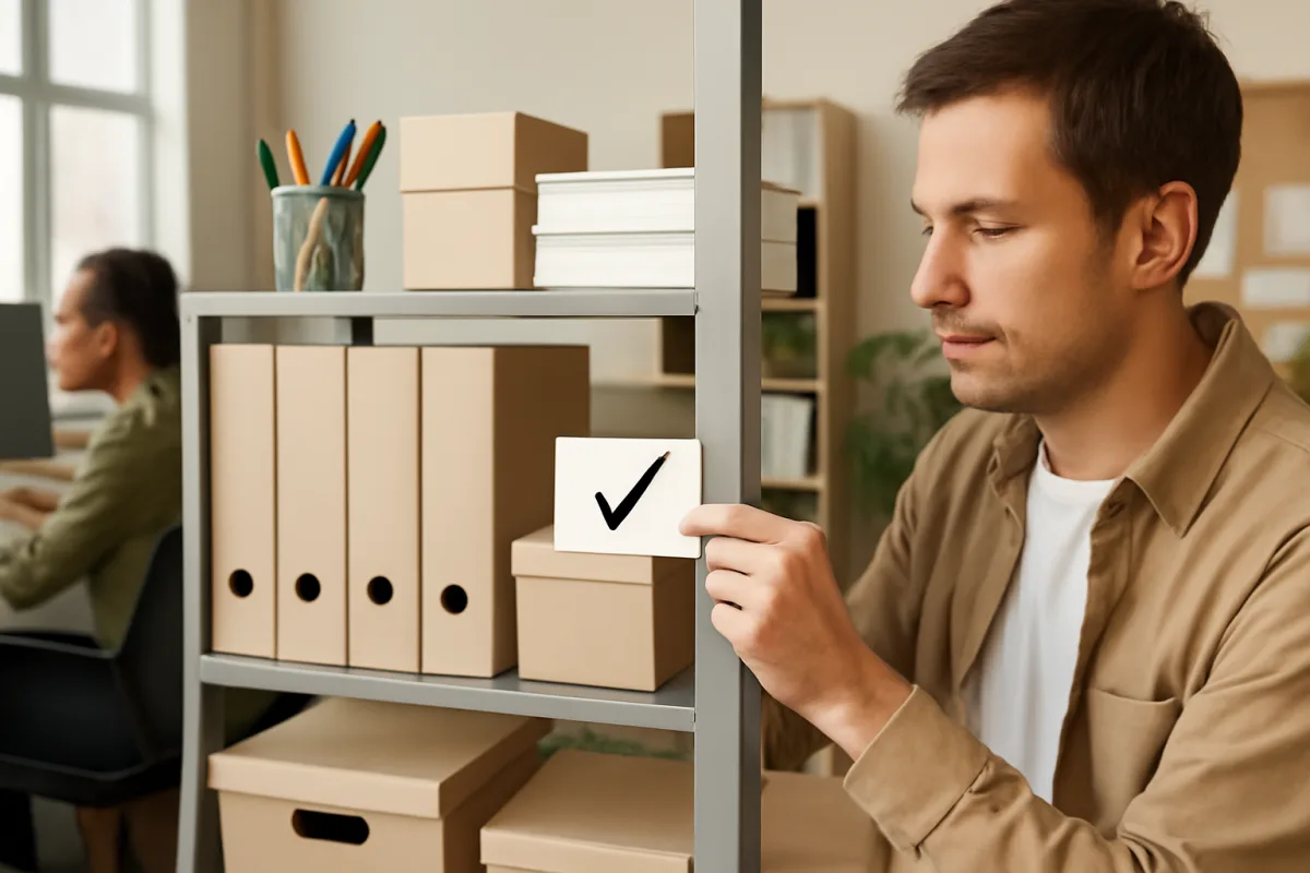 Come sistemare forniture e documenti in ufficio condiviso? Il dettaglio che evita le dispute tra colleghi