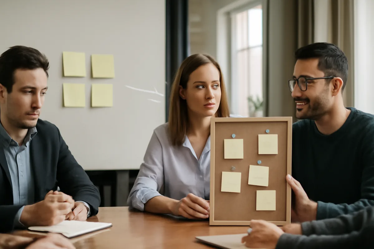Fogli adesivi o puntine per appunti in riunione? Scegli la soluzione che migliora davvero la collaborazione