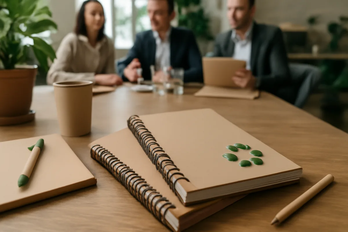Blocchi per appunti ecologici: la soluzione ideale per meeting sostenibili